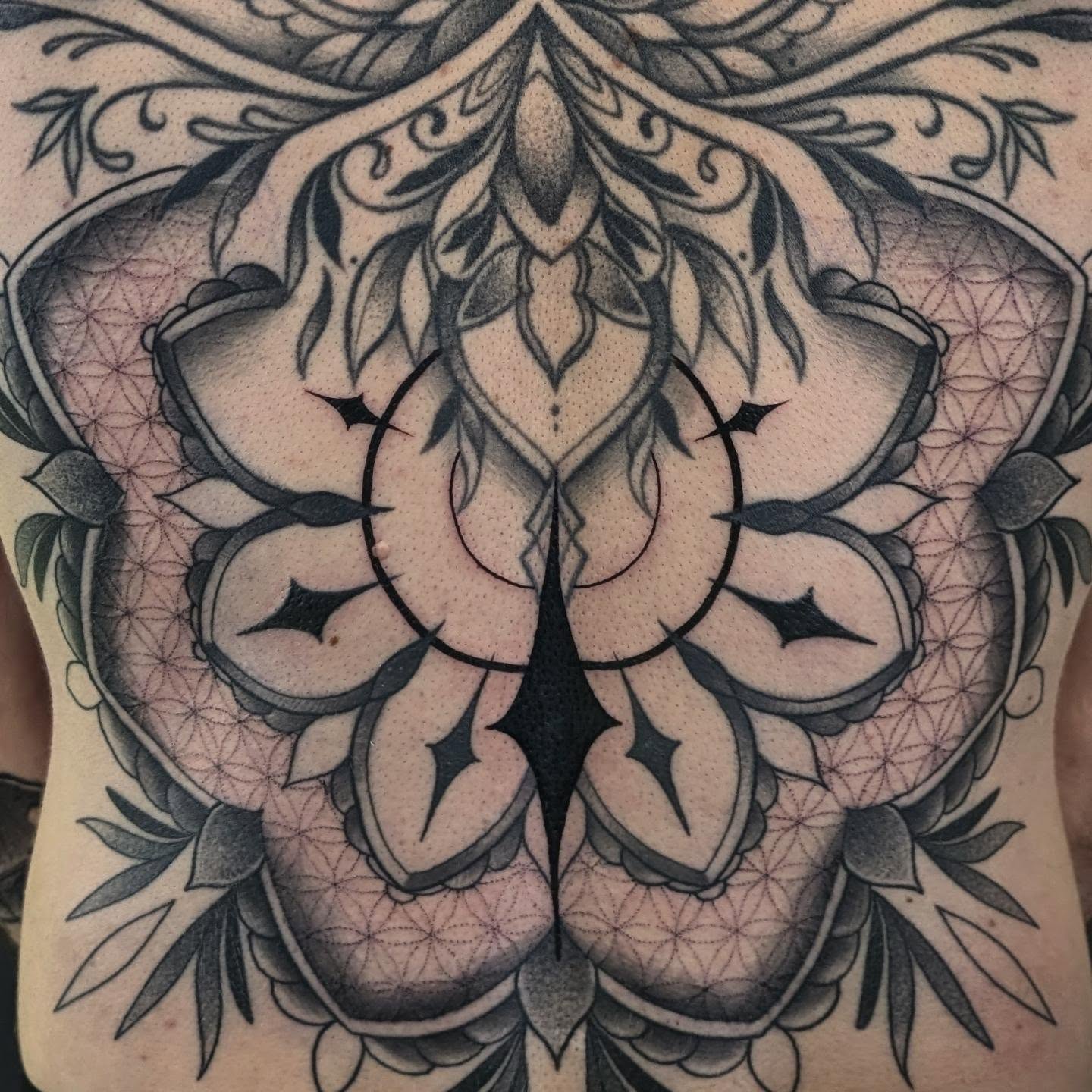 Tattoo by @spritesup β geometric, ornamental