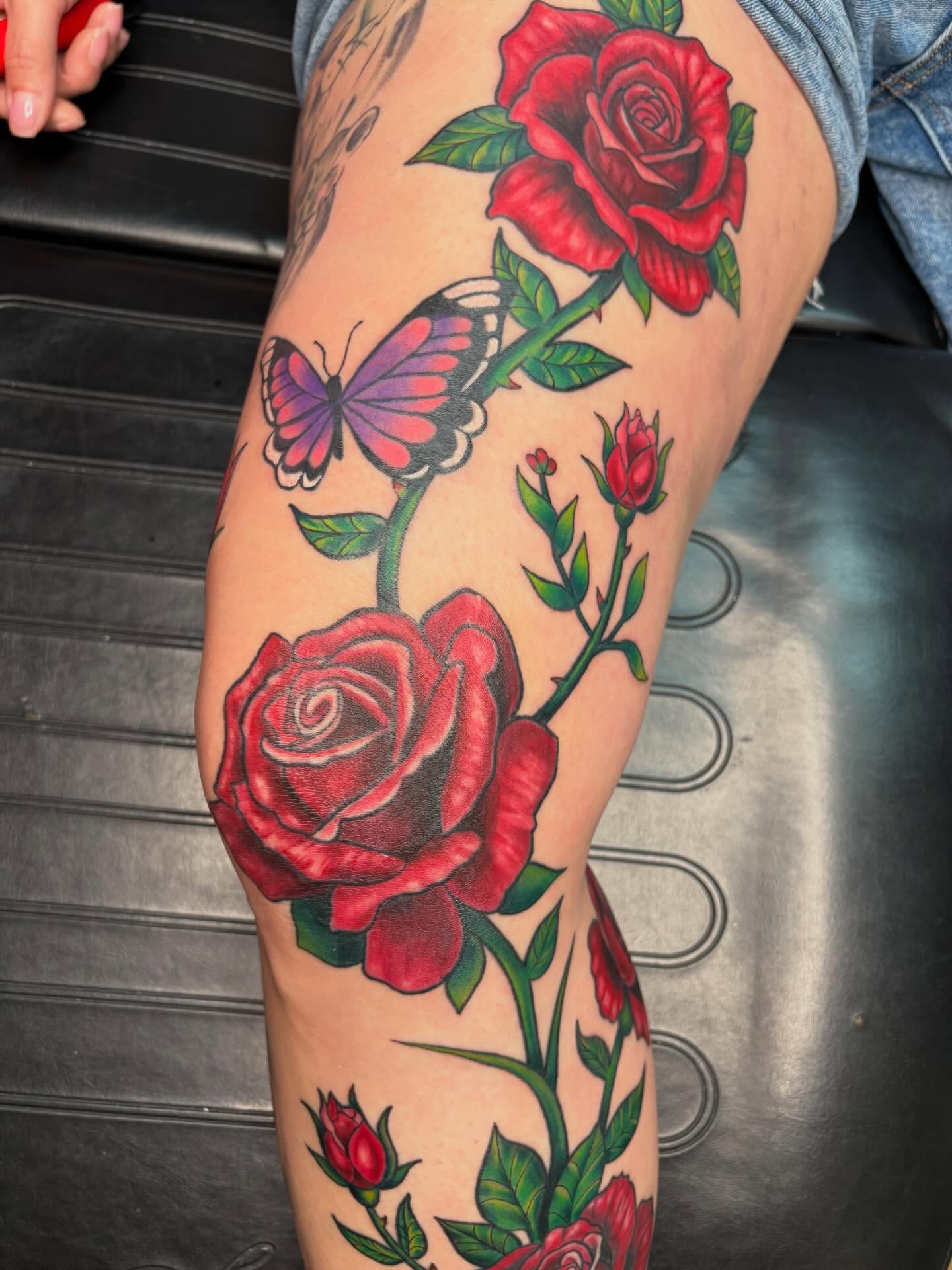 Tattoo by @khriss0301 — american_traditional, realism