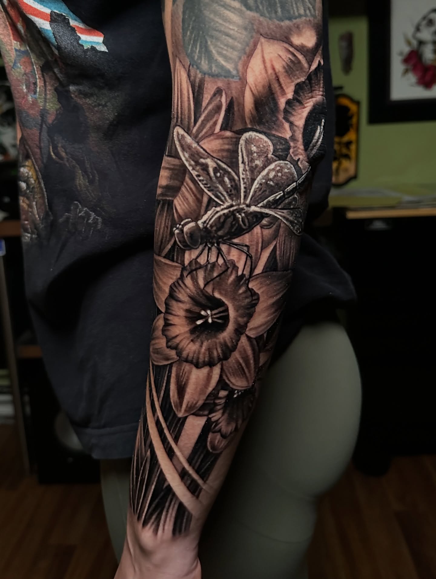 Tattoo by @t_burtz — realism, black_and_grey