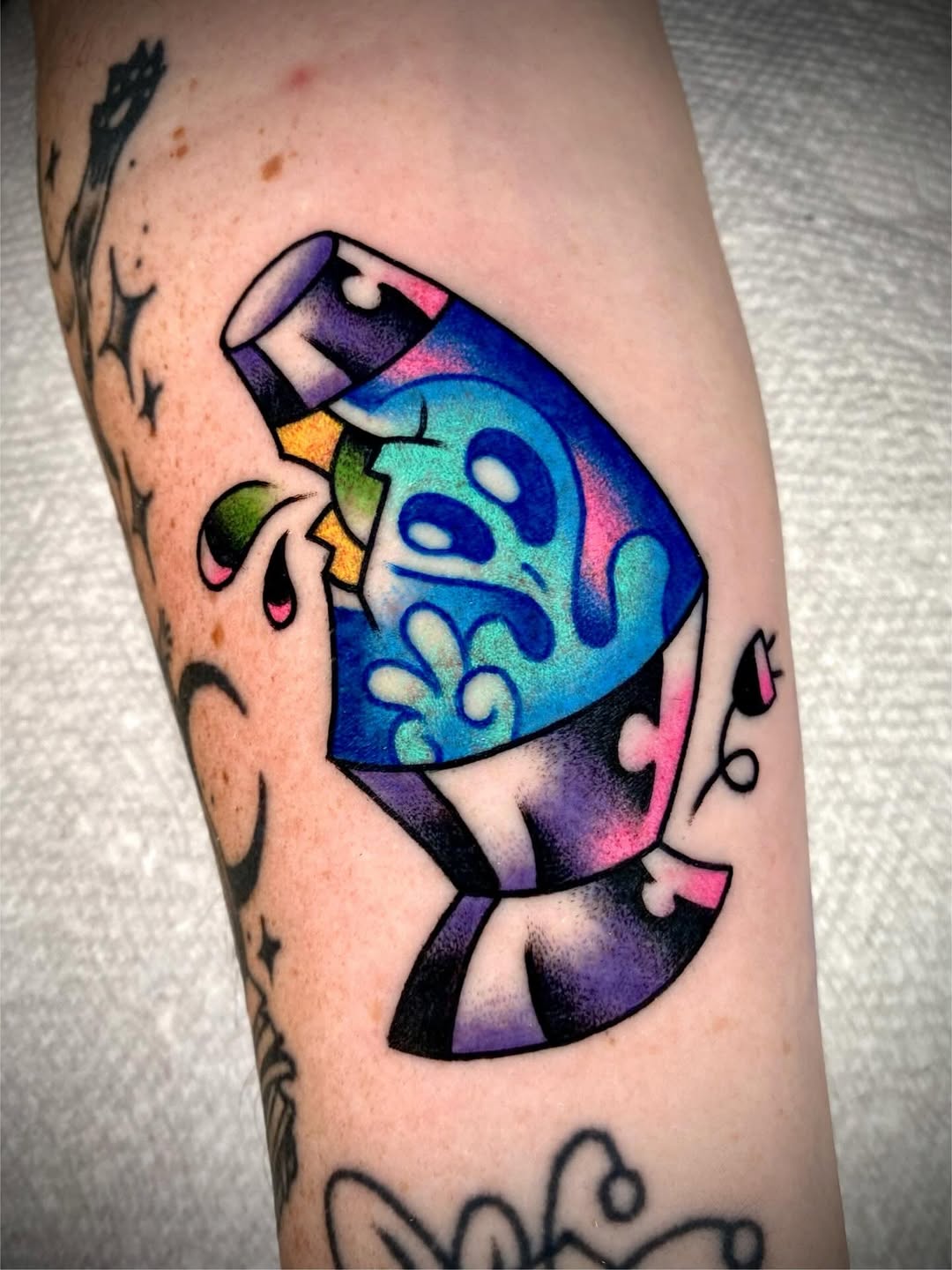 Tattoo by @whipshade_wiz — new_school