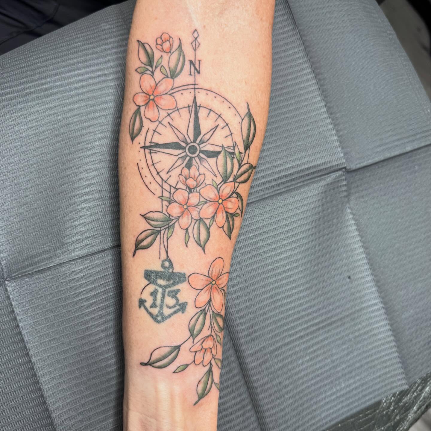 Tattoo by @brandonspindlertattoos — new_school, ornamental