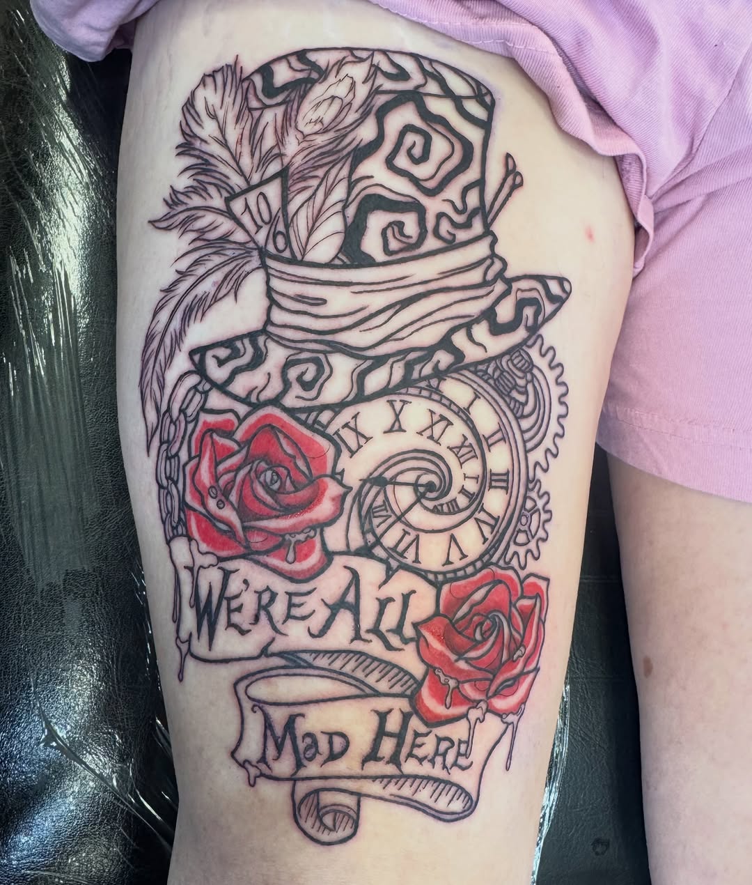 Tattoo by @inkbyathena — lettering_script, realism