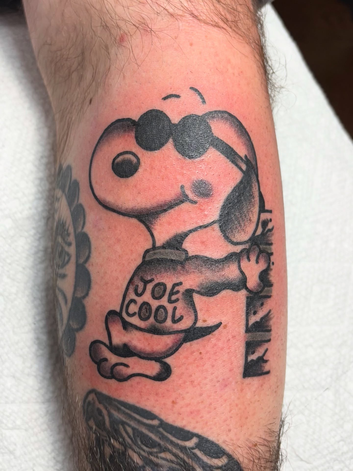 Tattoo by @jaketat2herbert — new_school, lettering_script