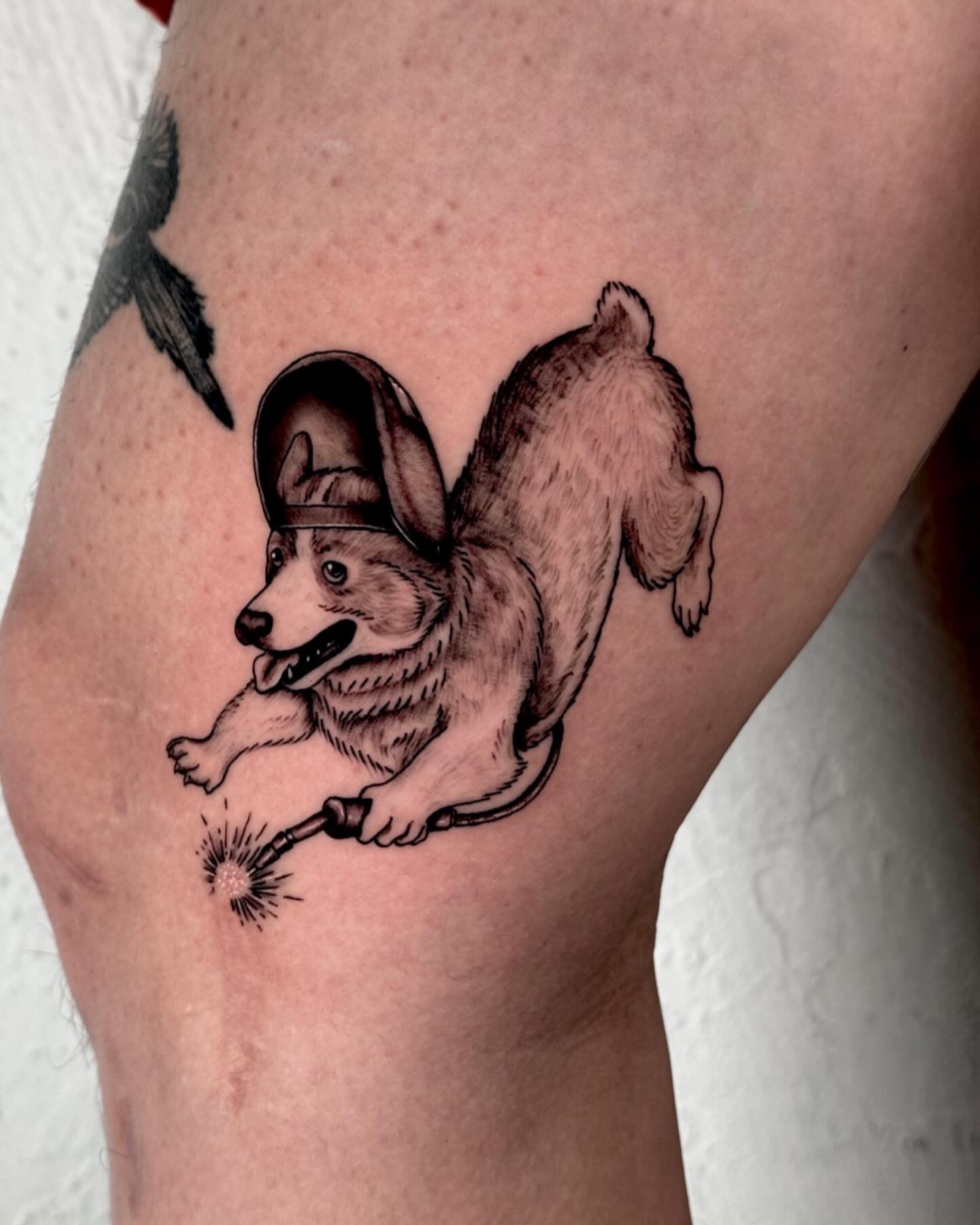 Tattoo by @rickyttattoo — black_and_grey