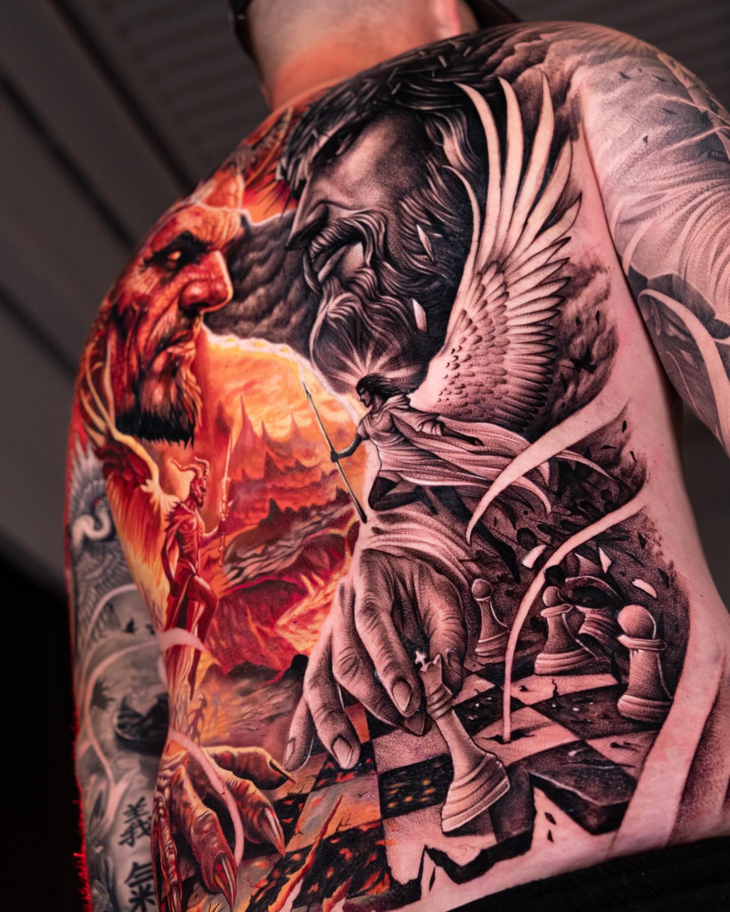 Tattoo by @andylqb โ realism, dark_realism