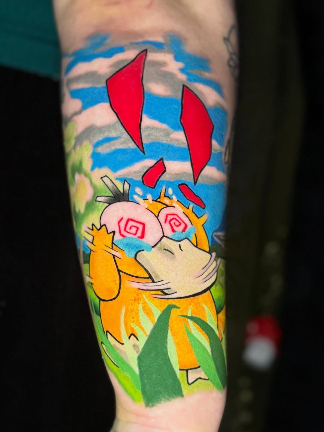 Tattoo by @damnros — new_school, anime