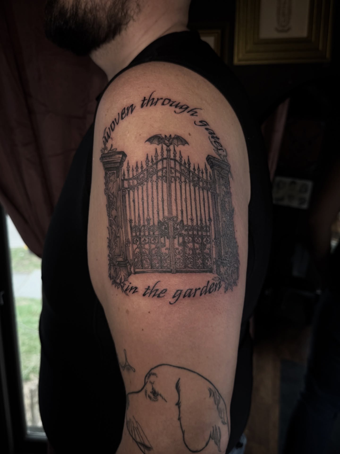 Tattoo by @bethanxvii — black_and_grey
