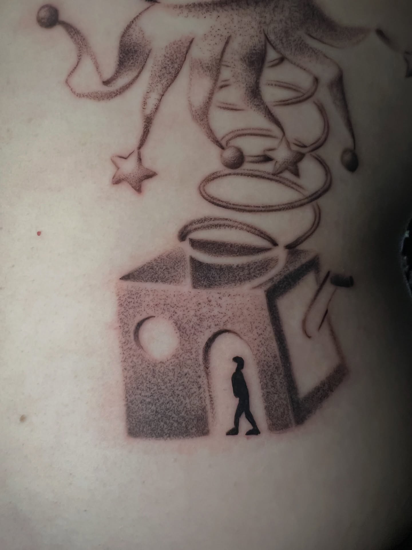 Tattoo by @smokesart — dotwork