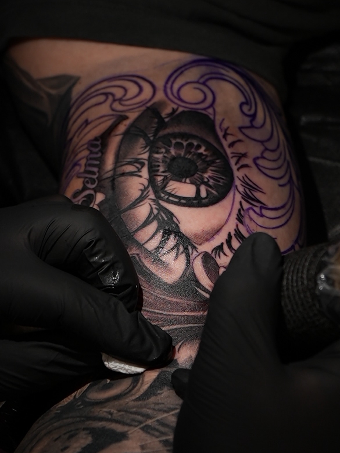 Tattoo by @jakeingersoll_sdt — black_and_grey