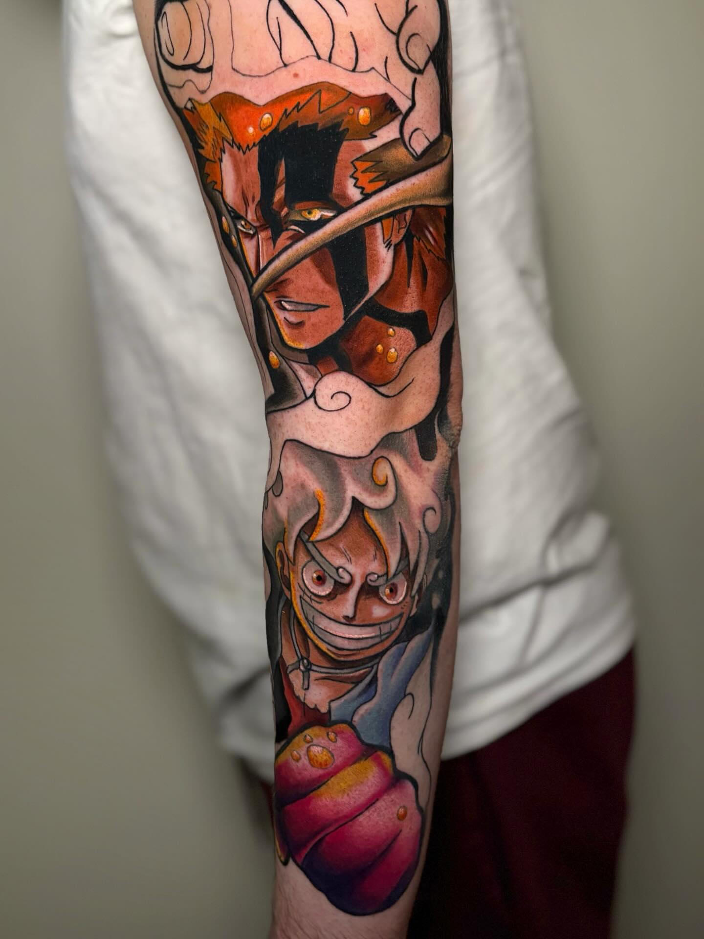 Tattoo by @beeinkedbyjess — anime