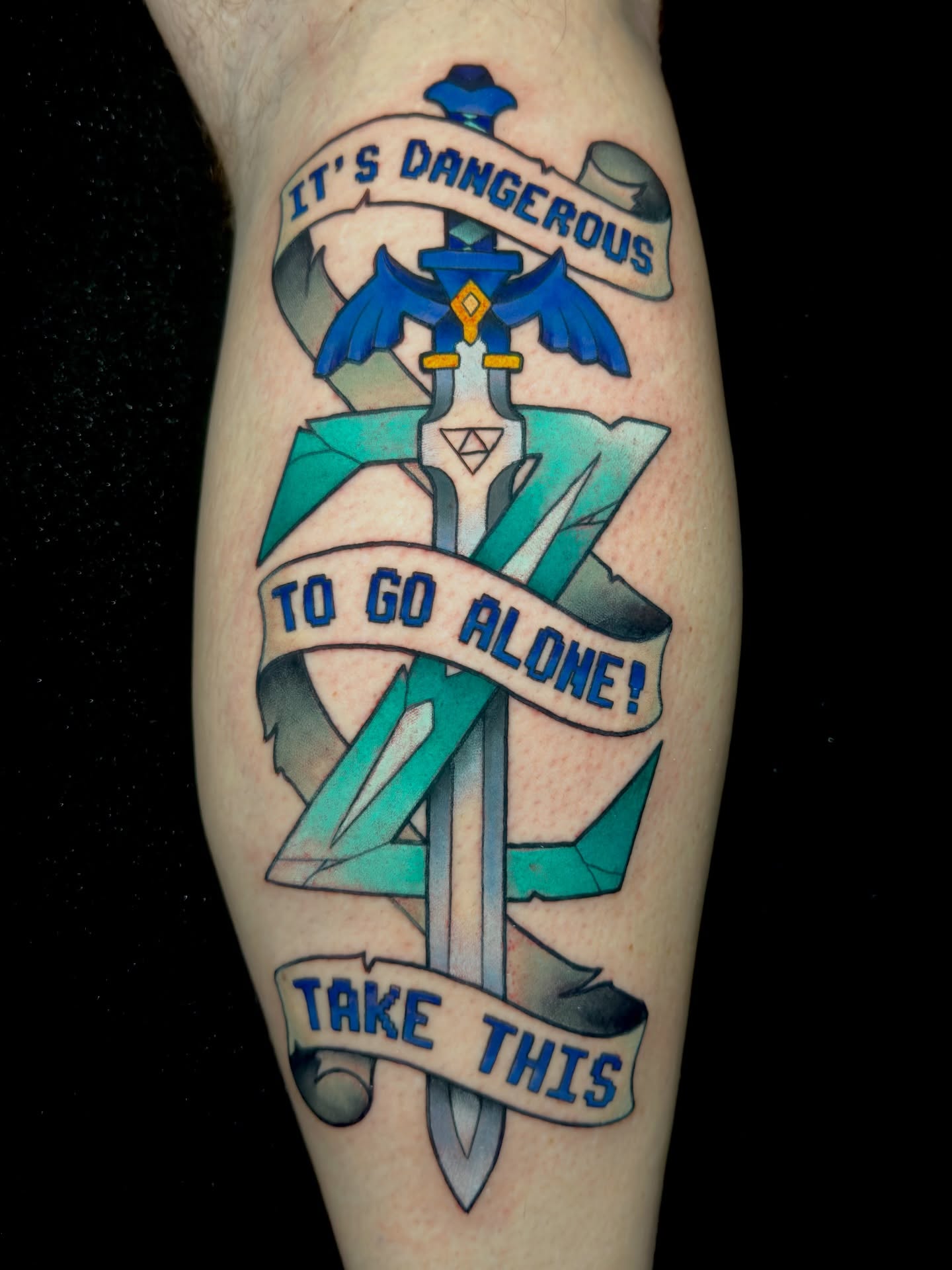 Tattoo by @lukemullinstattoos — american_traditional, geometric