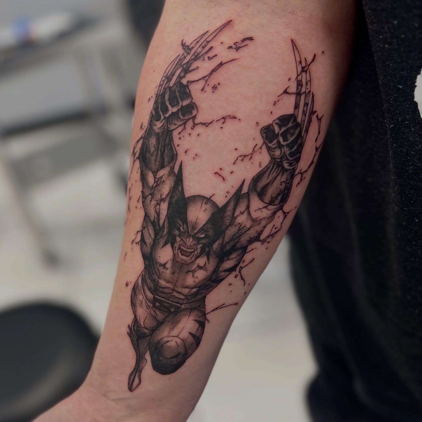 Tattoo by @dahl_house_art — black_and_grey