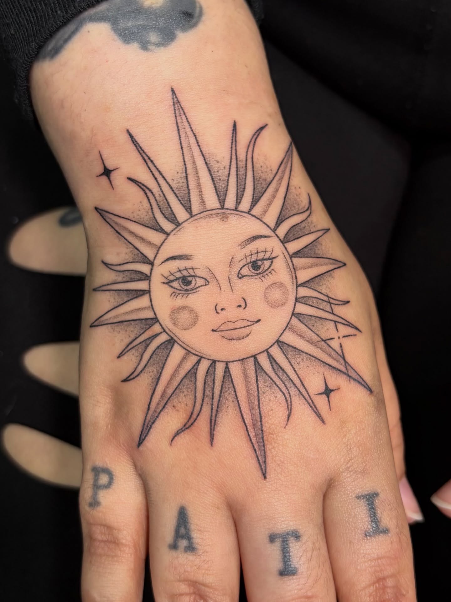 Tattoo by @inkbyhb — dotwork