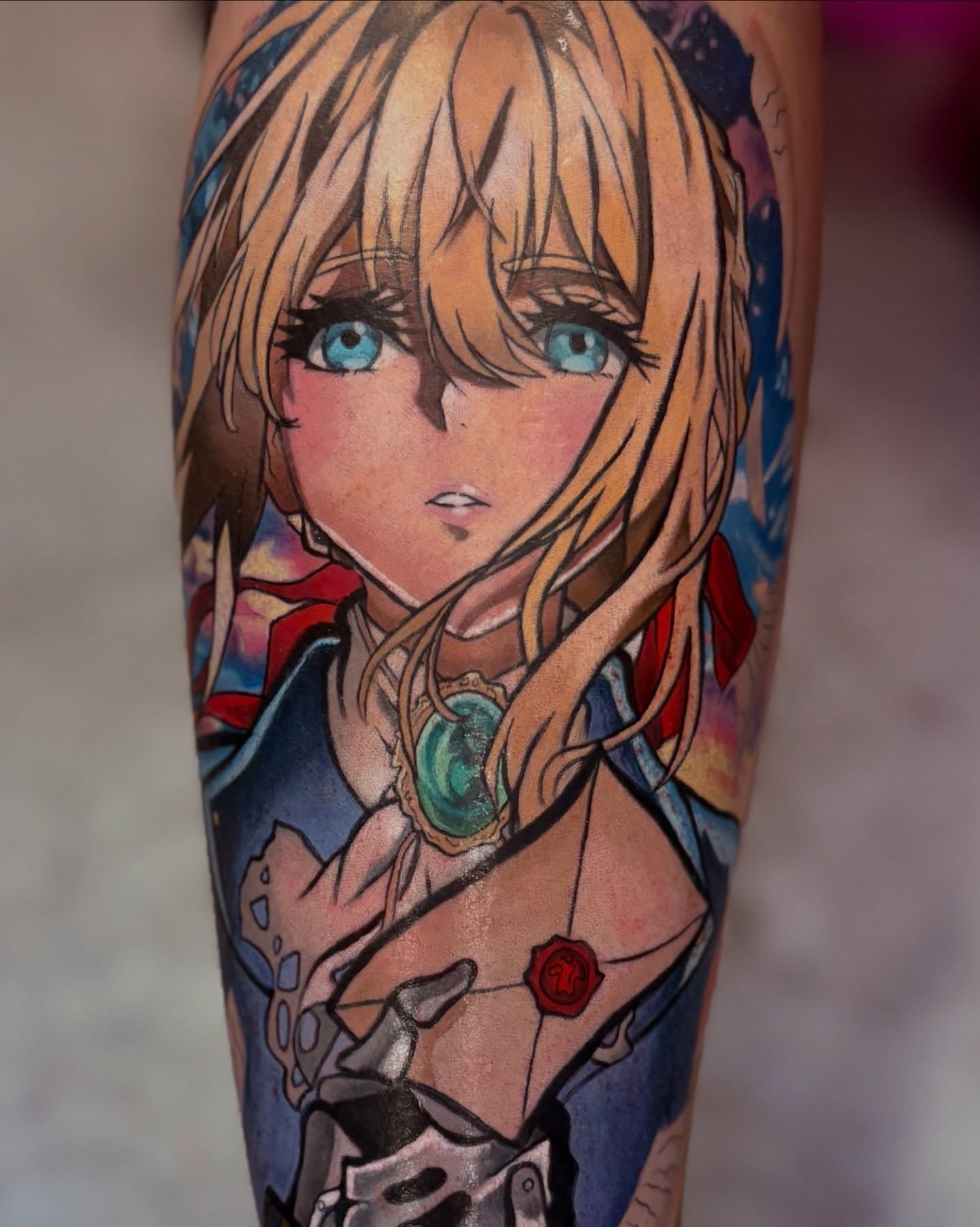 Tattoo by @uchiha_emilietattoo β anime