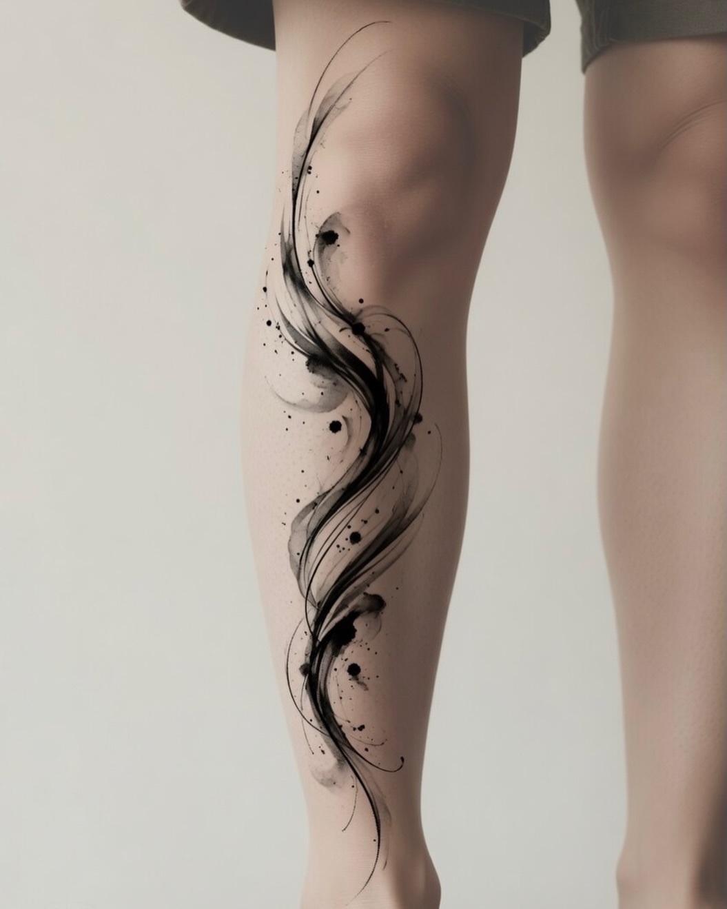 Tattoo by @haesol_ink — dotwork, black_and_grey