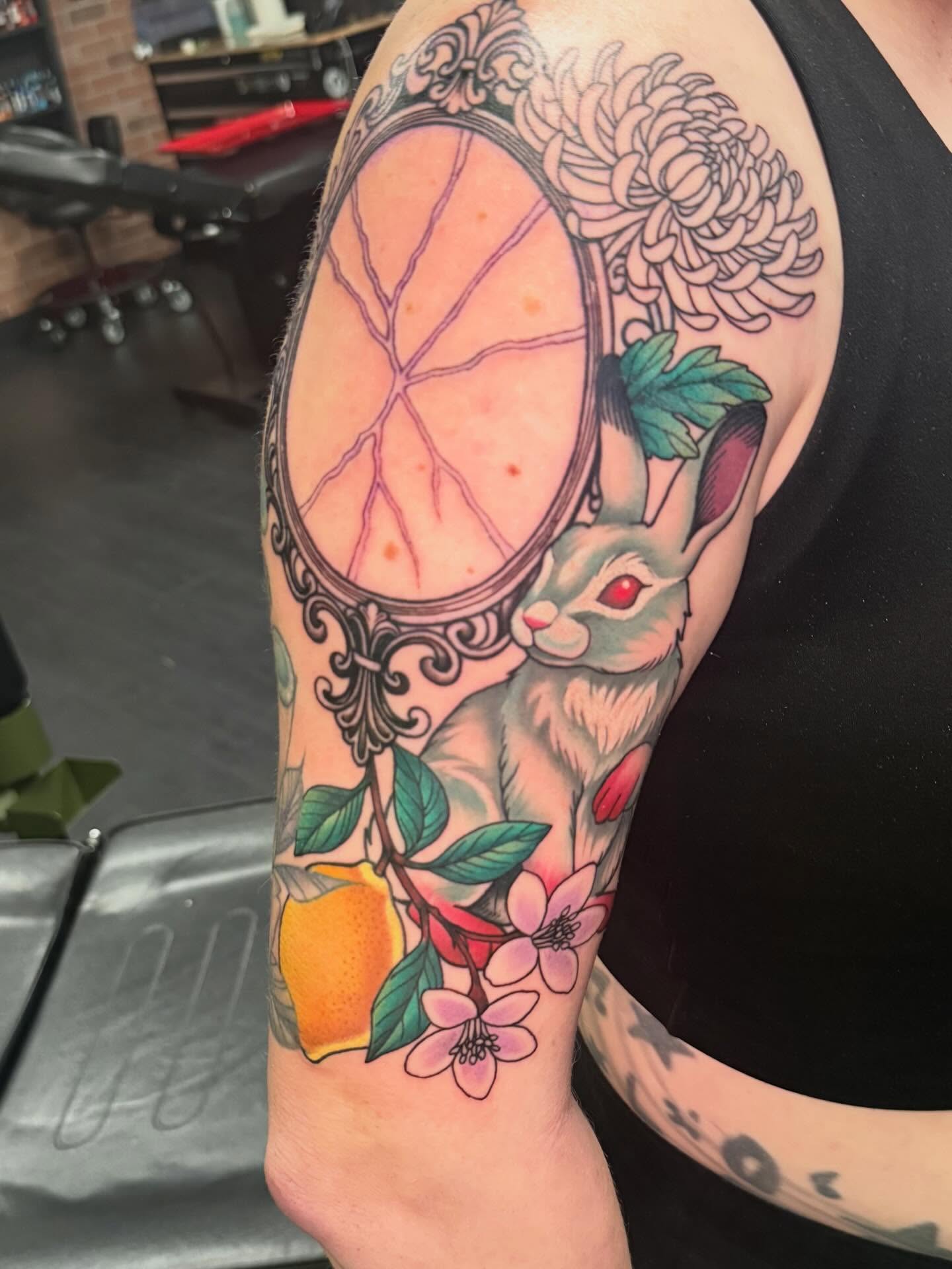 Tattoo by @mademariontattoos — new_school, realism