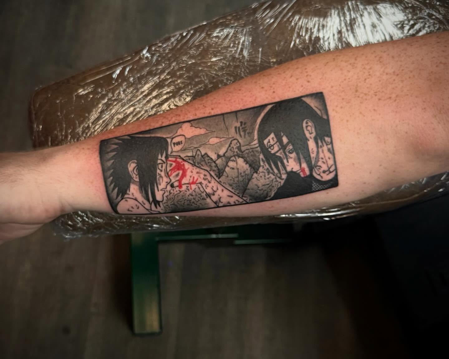 Tattoo by @mademariontattoos — anime