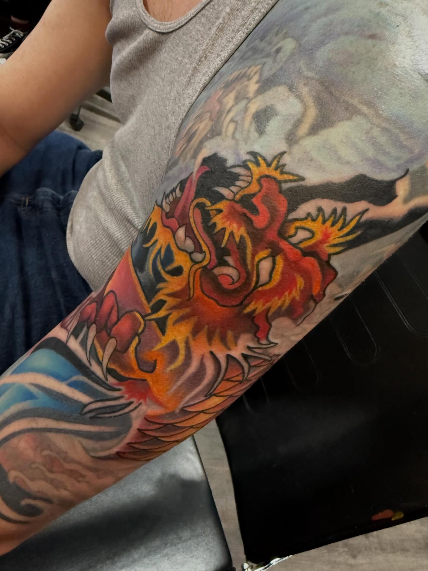 Tattoo by @mademariontattoos — japanese_irezumi