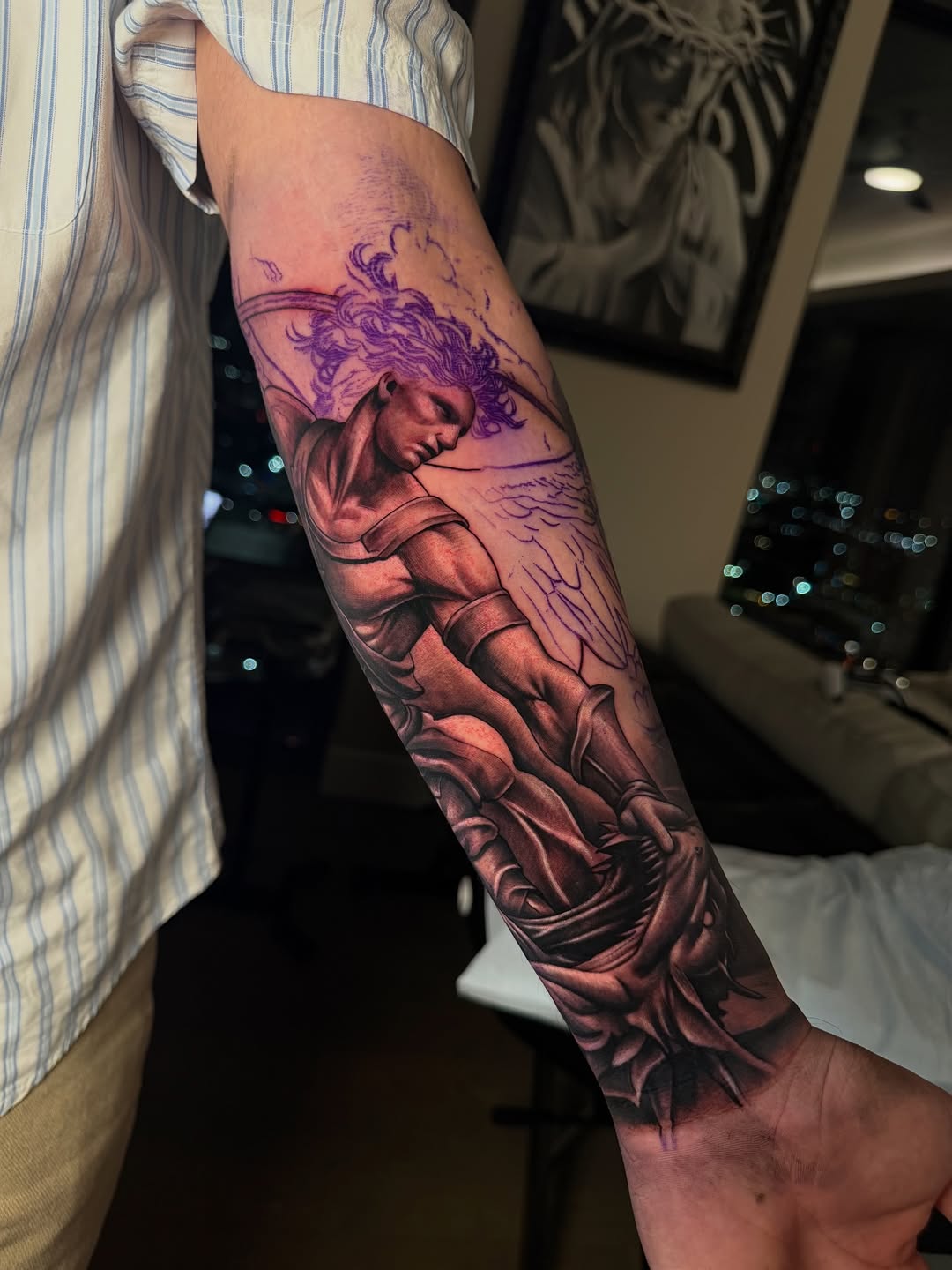 Tattoo by @thejoshacosta — realism, black_and_grey