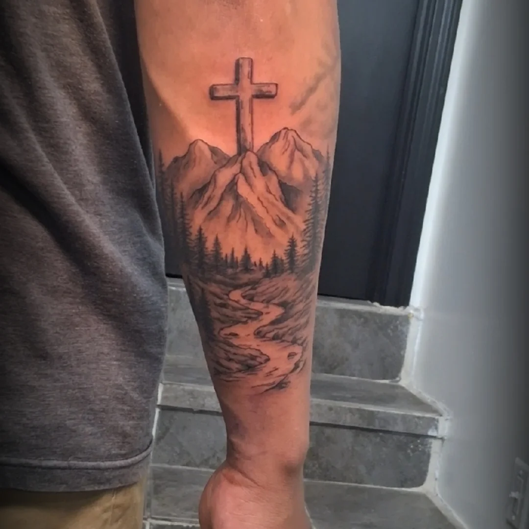 Tattoo by @andy2shades_tattoo — black_and_grey
