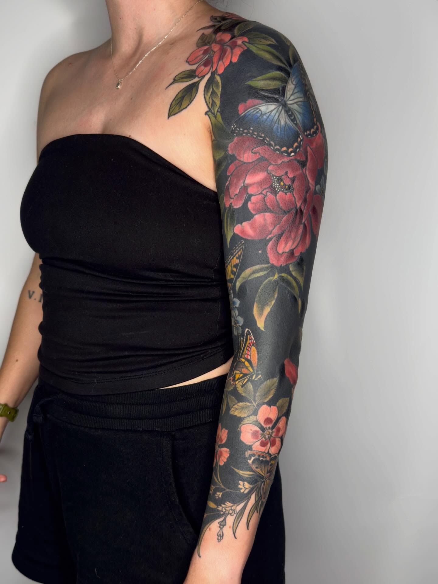 Tattoo by @attackofthe50footwoman — american_traditional, realism