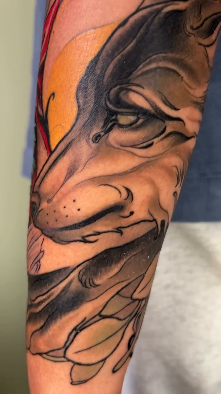 Tattoo by @aarontattooist — realism, black_and_grey