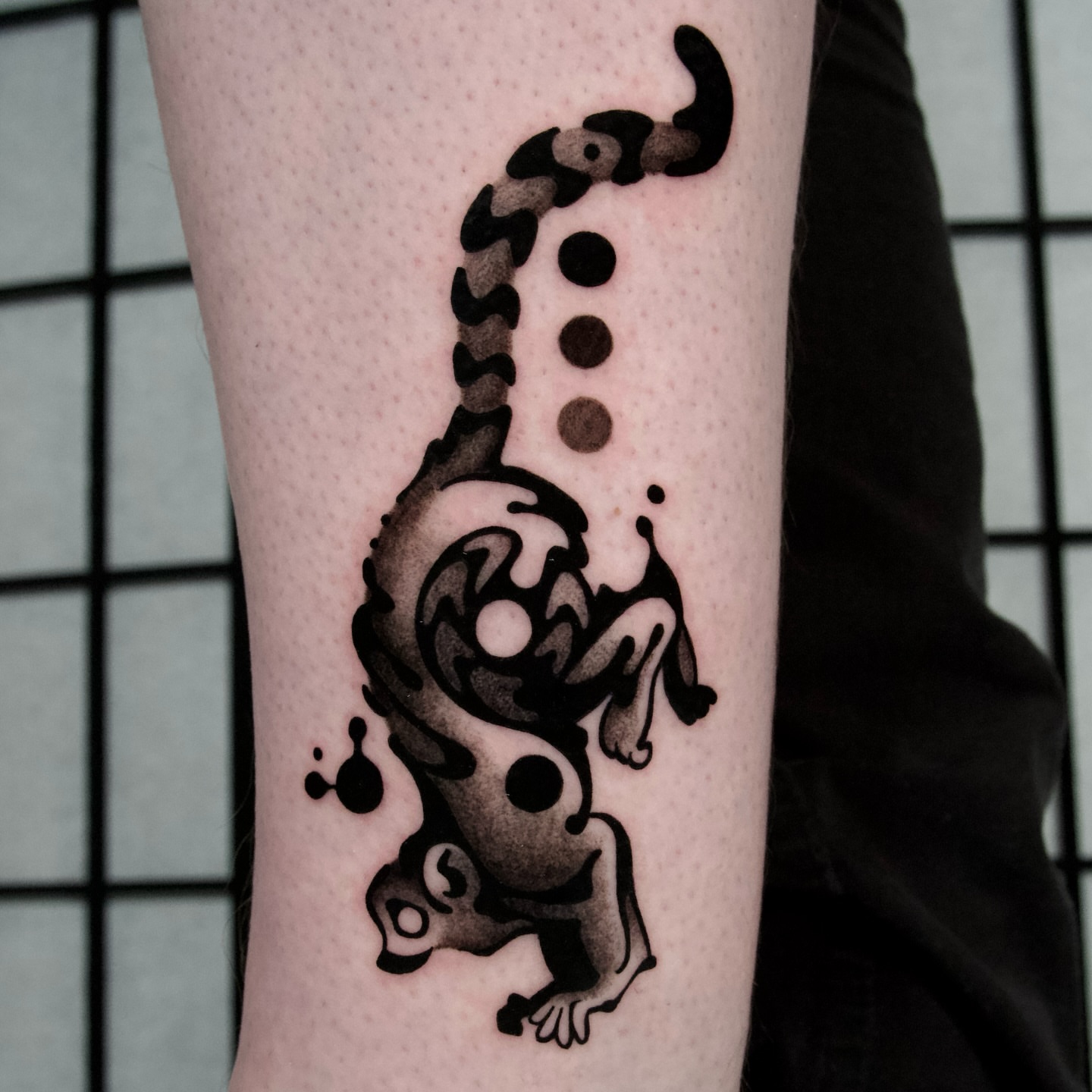 Scorpion dotwork tattoo on the forearm by ▫️◽️◻️hunter Hayes◻️◽️▫️