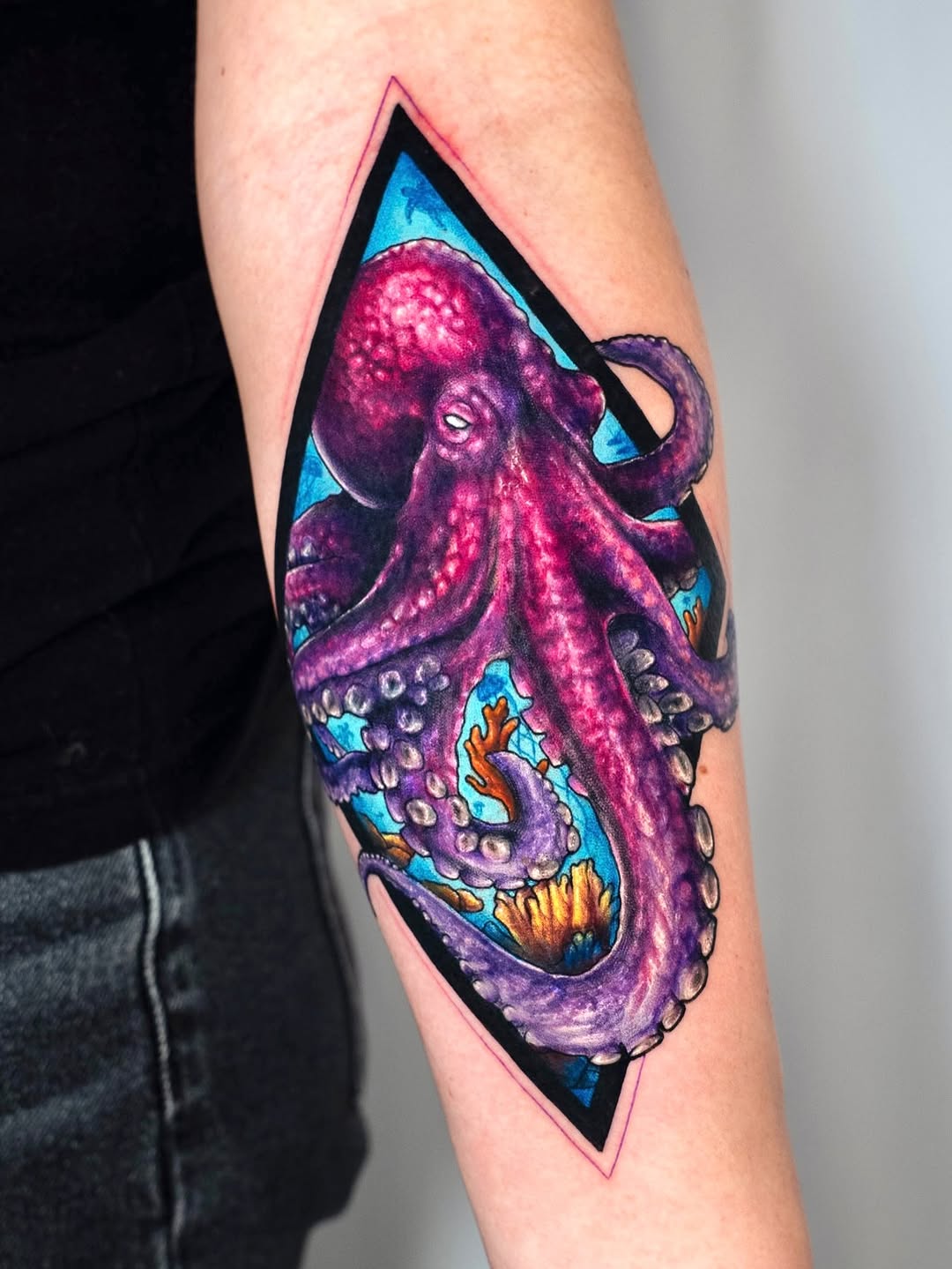 Tattoo by @keithkustom — realism, black_and_grey