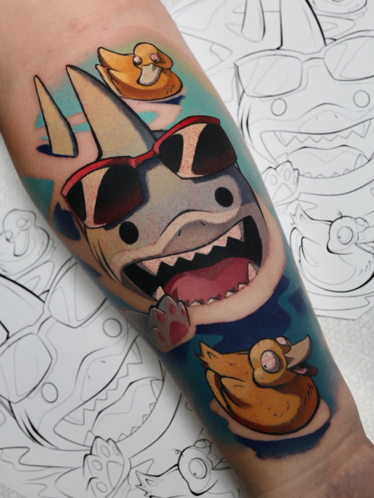 Tattoo by @beerye_tattoos — new_school, illustrative