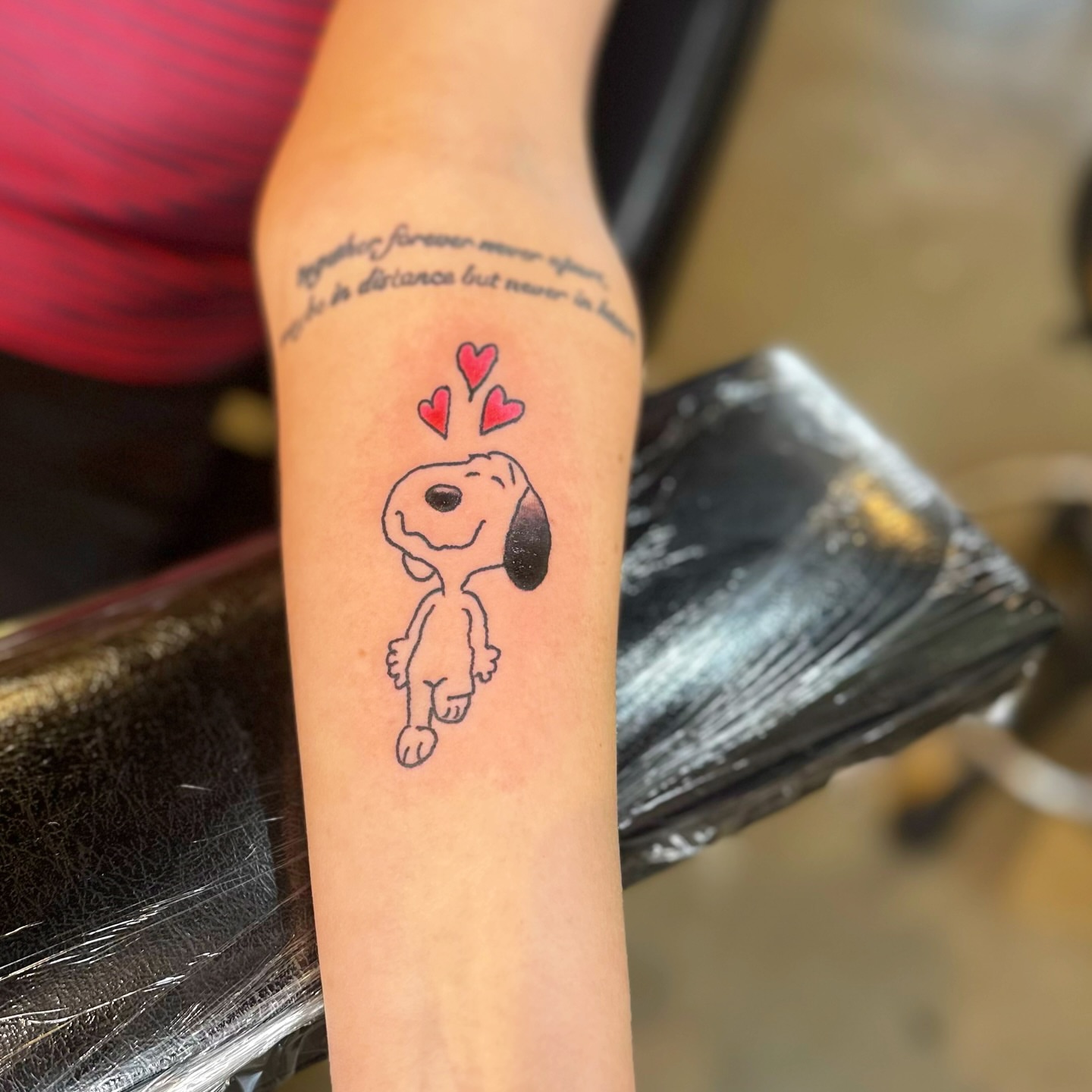Tattoo by @whosmadelineseeley — minimalist