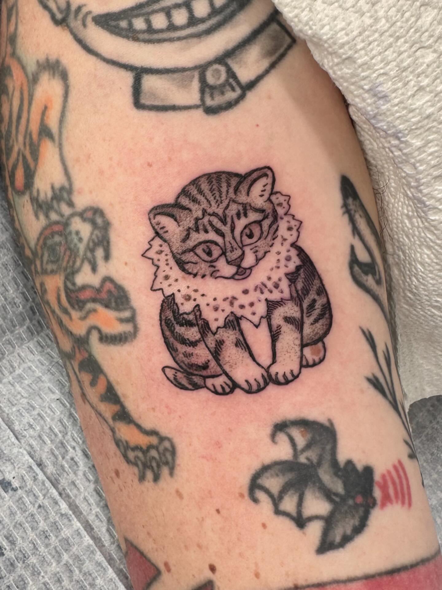 Tattoo by @hillary_blair — dotwork