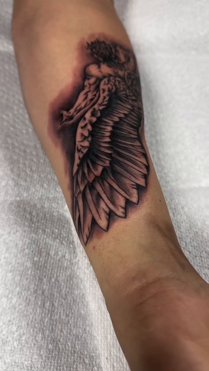 Tattoo by @inkfromanthony β realism, black_and_grey