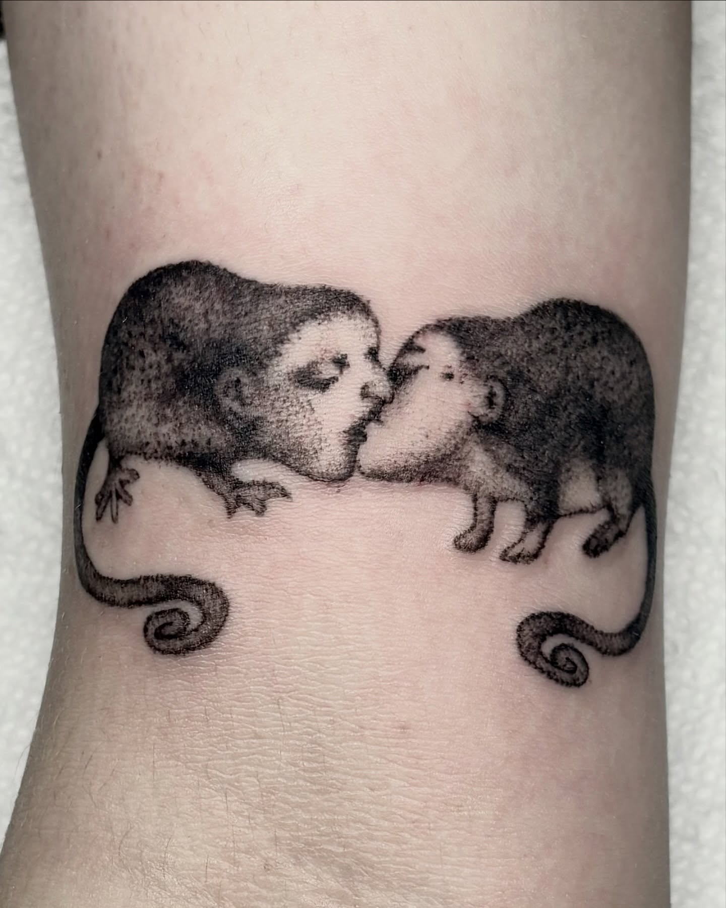 Tattoo by @alexfarsalla — dotwork