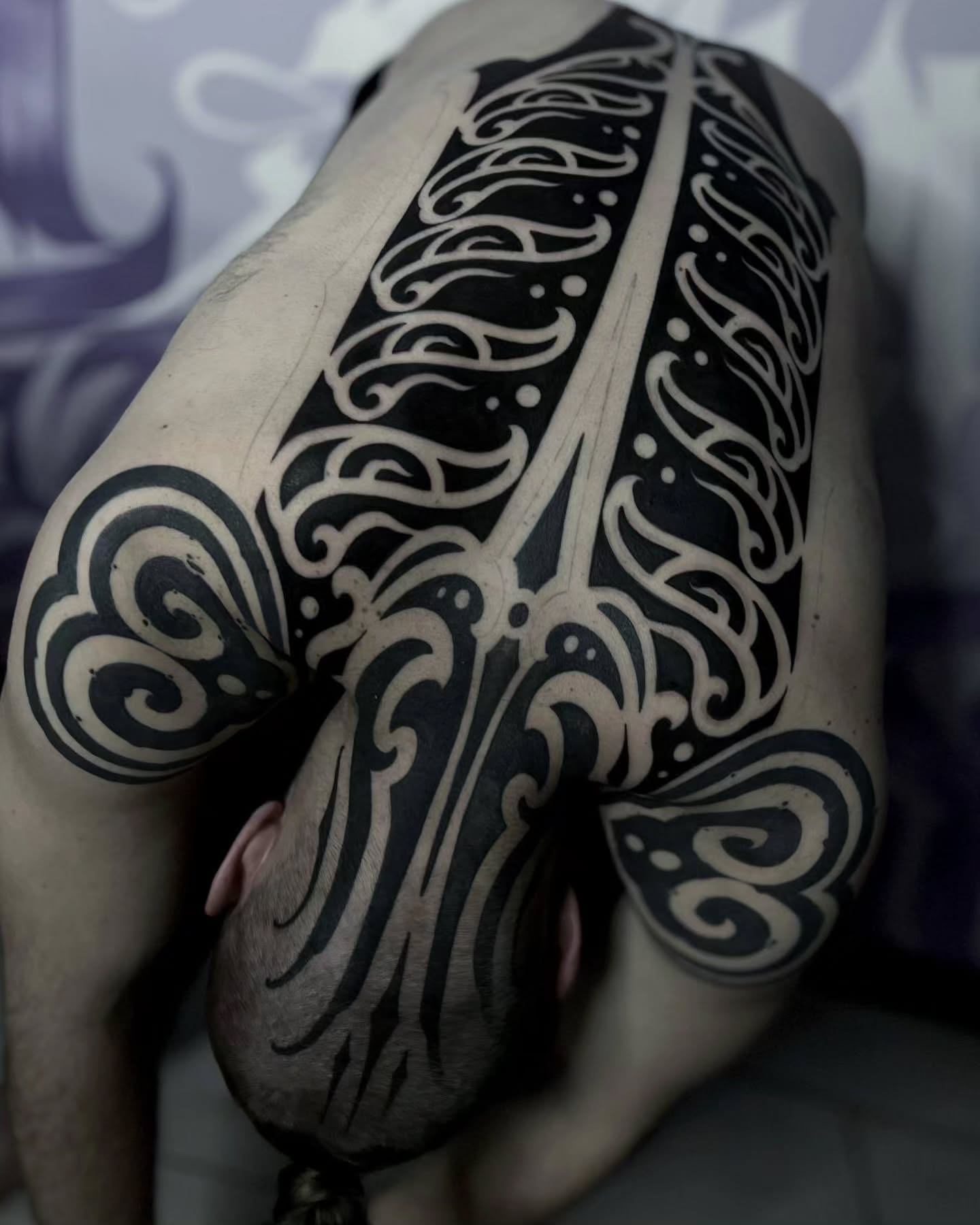 Tattoo by @pallada.is.love — tribal