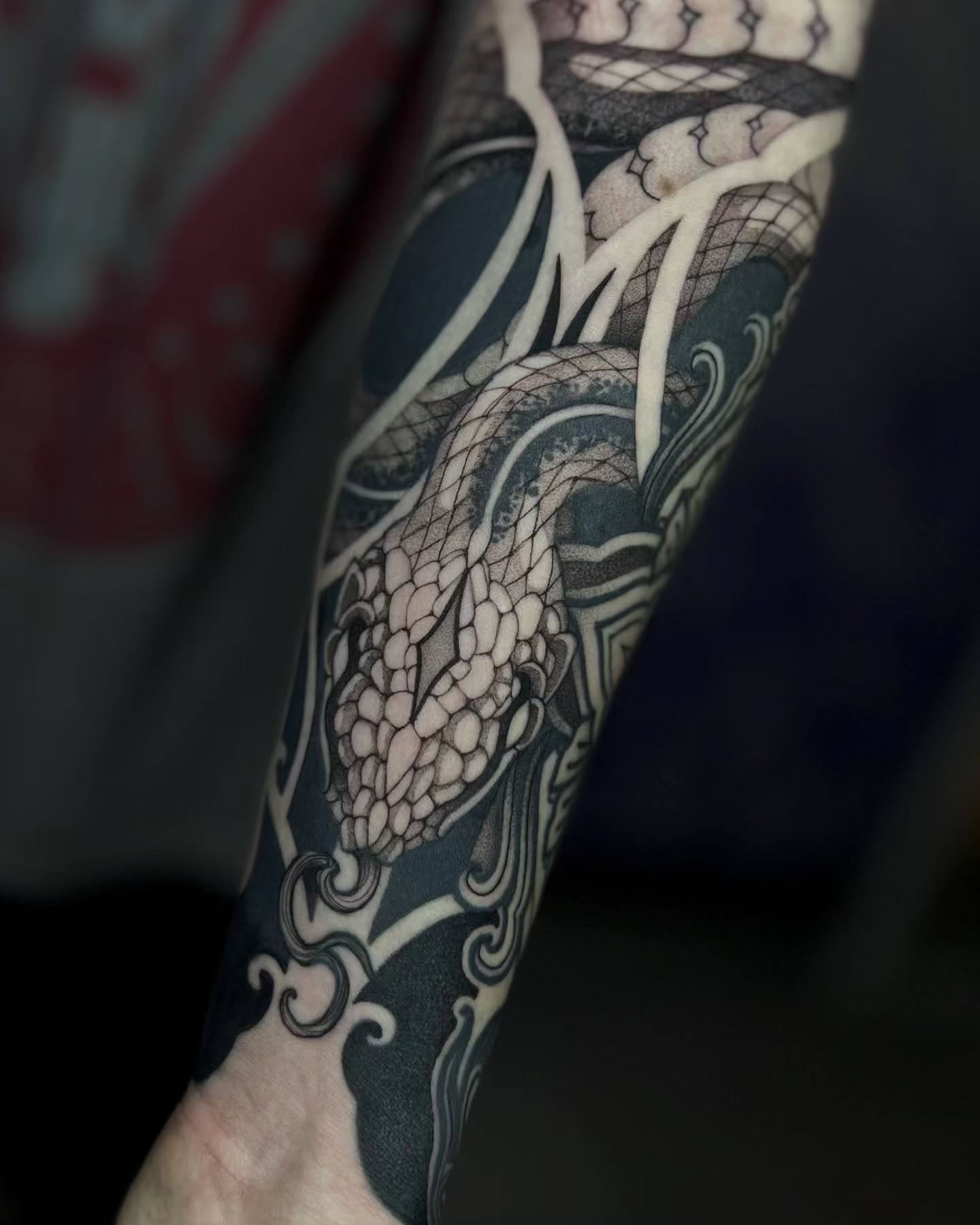 Tattoo by @pallada.is.love — black_and_grey