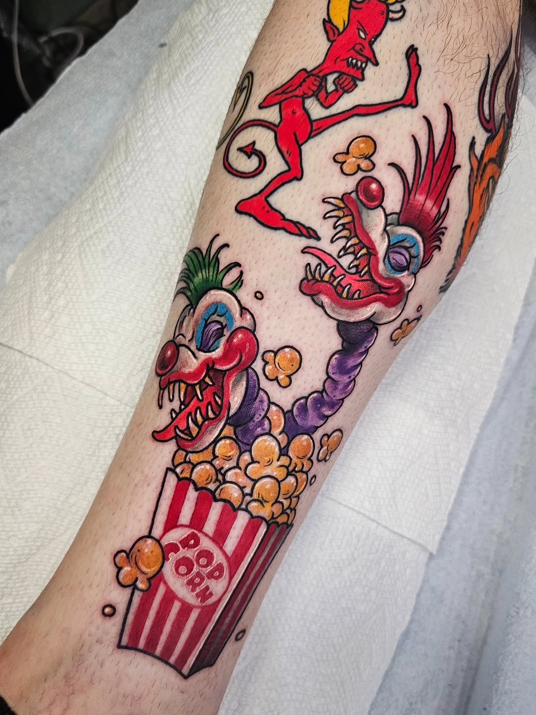 Tattoo by @stampygoblyn — new_school