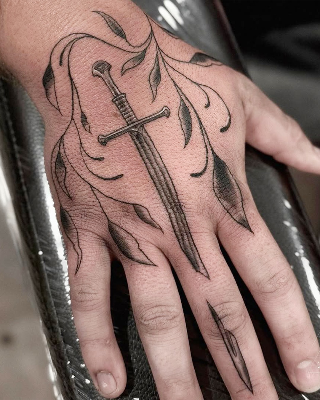 Tattoo by @zhoradevi — black_and_grey