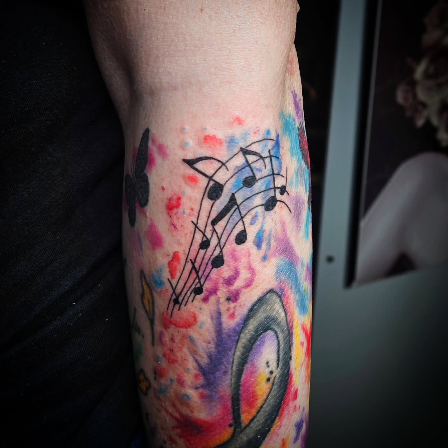 Tattoo by @tattoosbyalmond โ watercolor, new_school