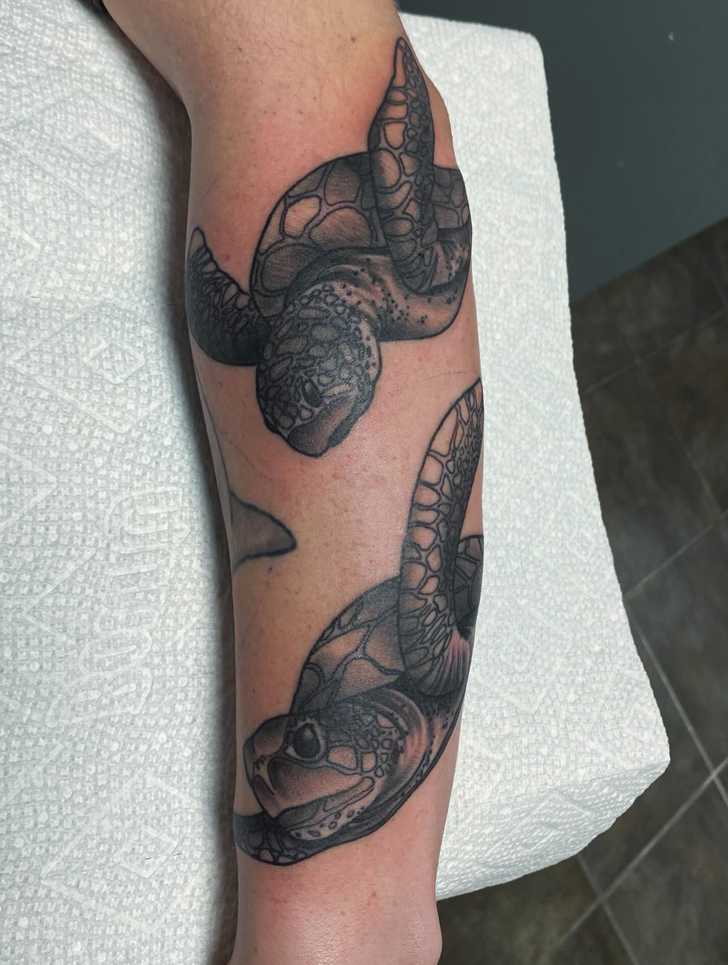 Tattoo by @nathanruffinojr — black_and_grey
