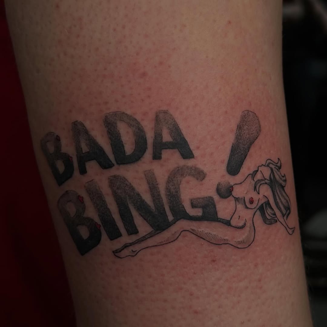Tattoo by @madfrogs.tattooz β lettering_script, chicano