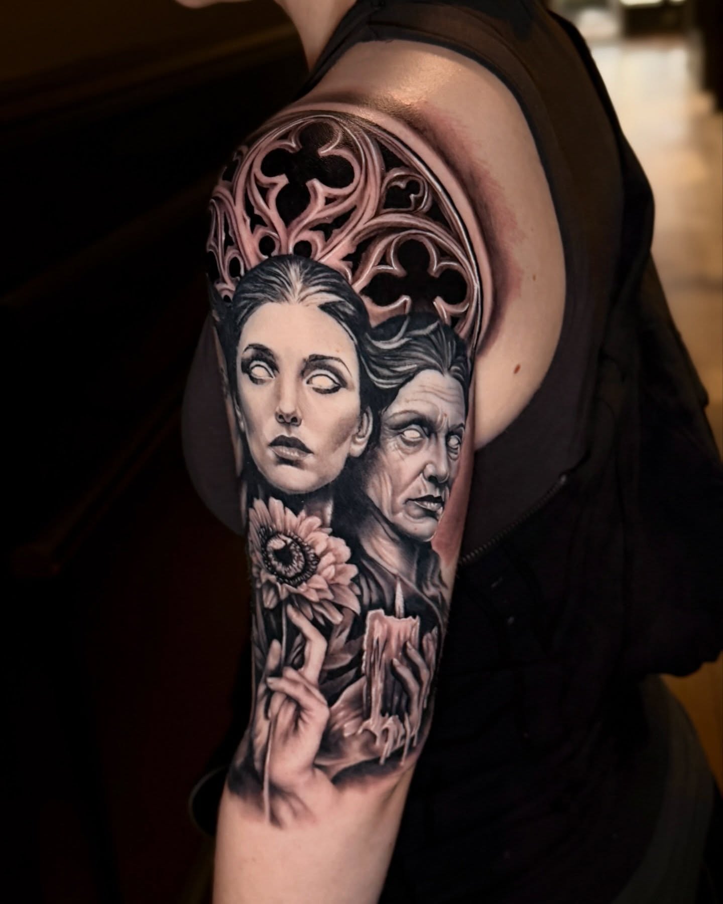 Tattoo by @xsebastiancalderonx — realism, dark_realism