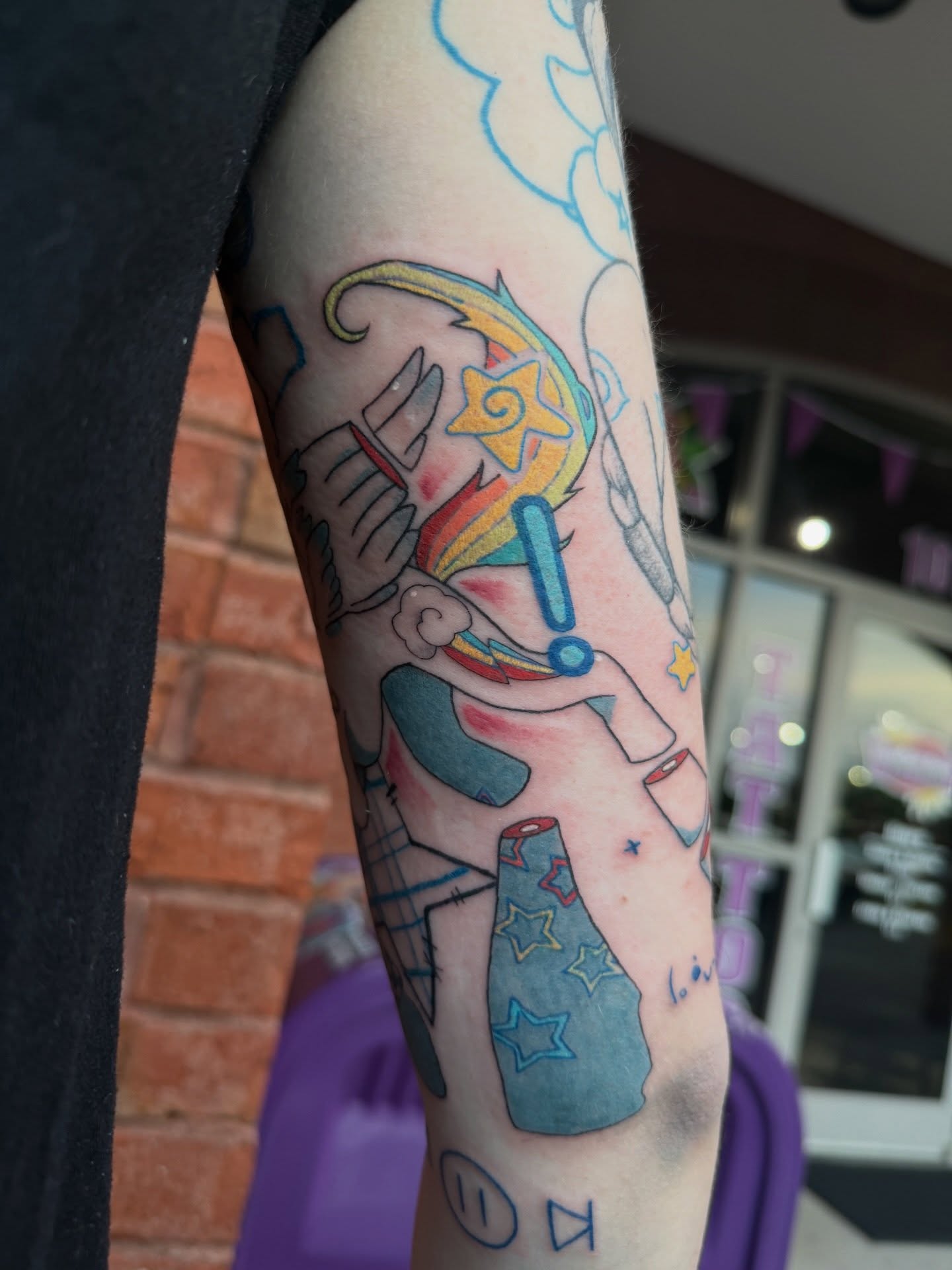 Tattoo by @mitch_soup — new_school