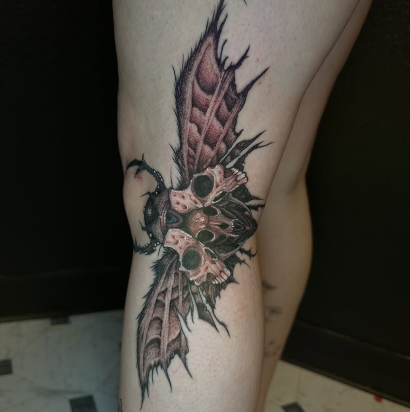 Tattoo by @c.eifert_inks — dark_realism, realism