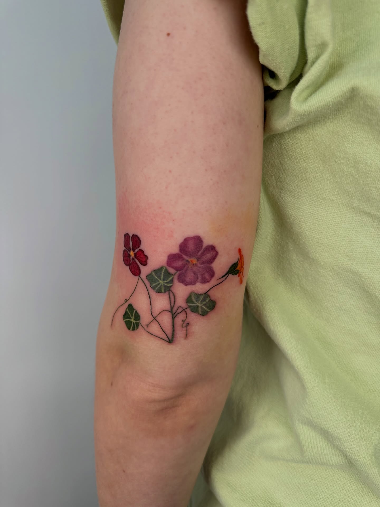 Tattoo by @liza.tattoos β watercolor