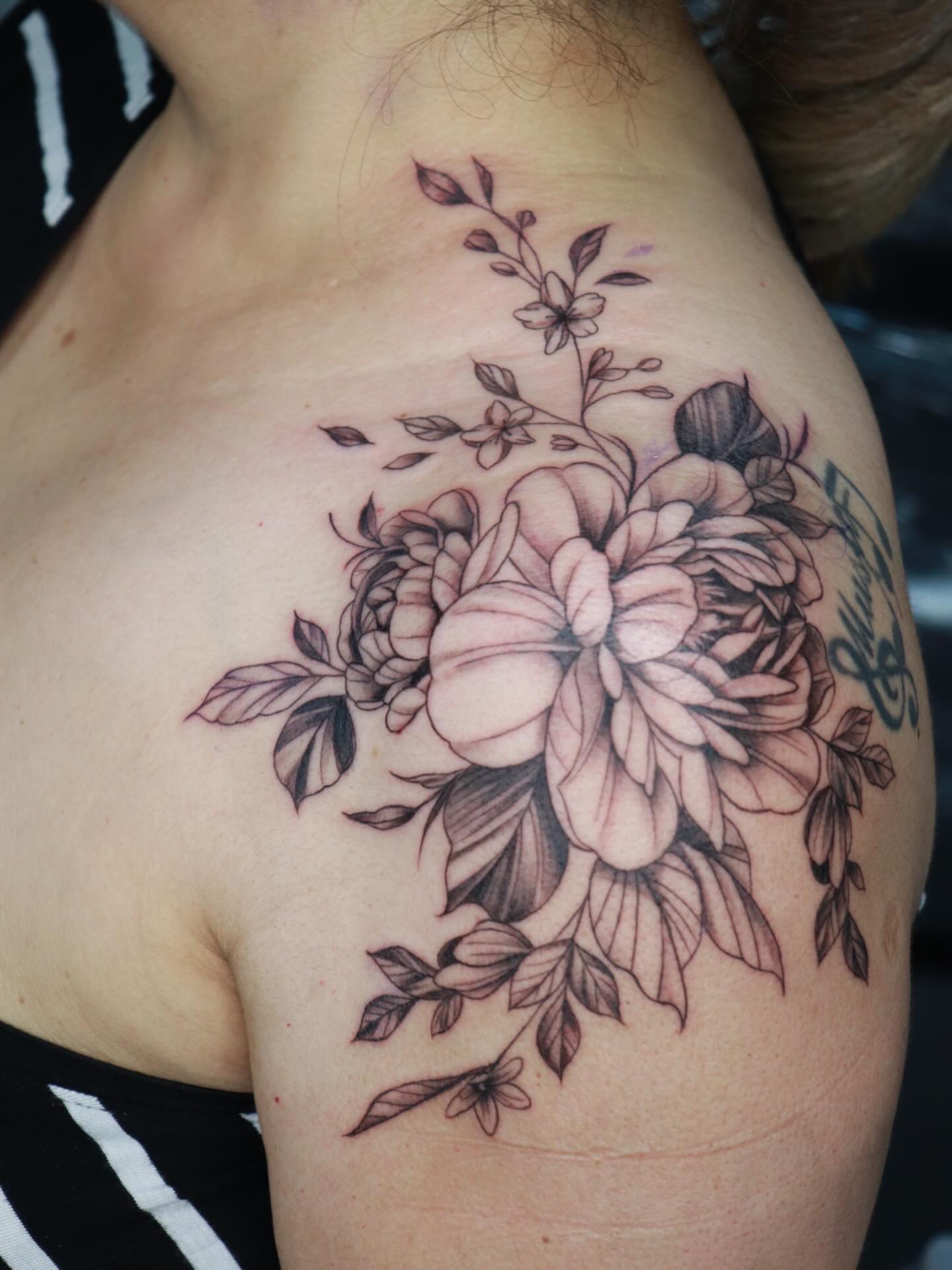 Tattoo by @dannyboy_tattz — black_and_grey