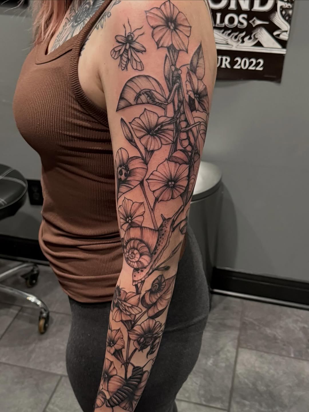 Tattoo by @blackhartdesigns — black_and_grey, realism