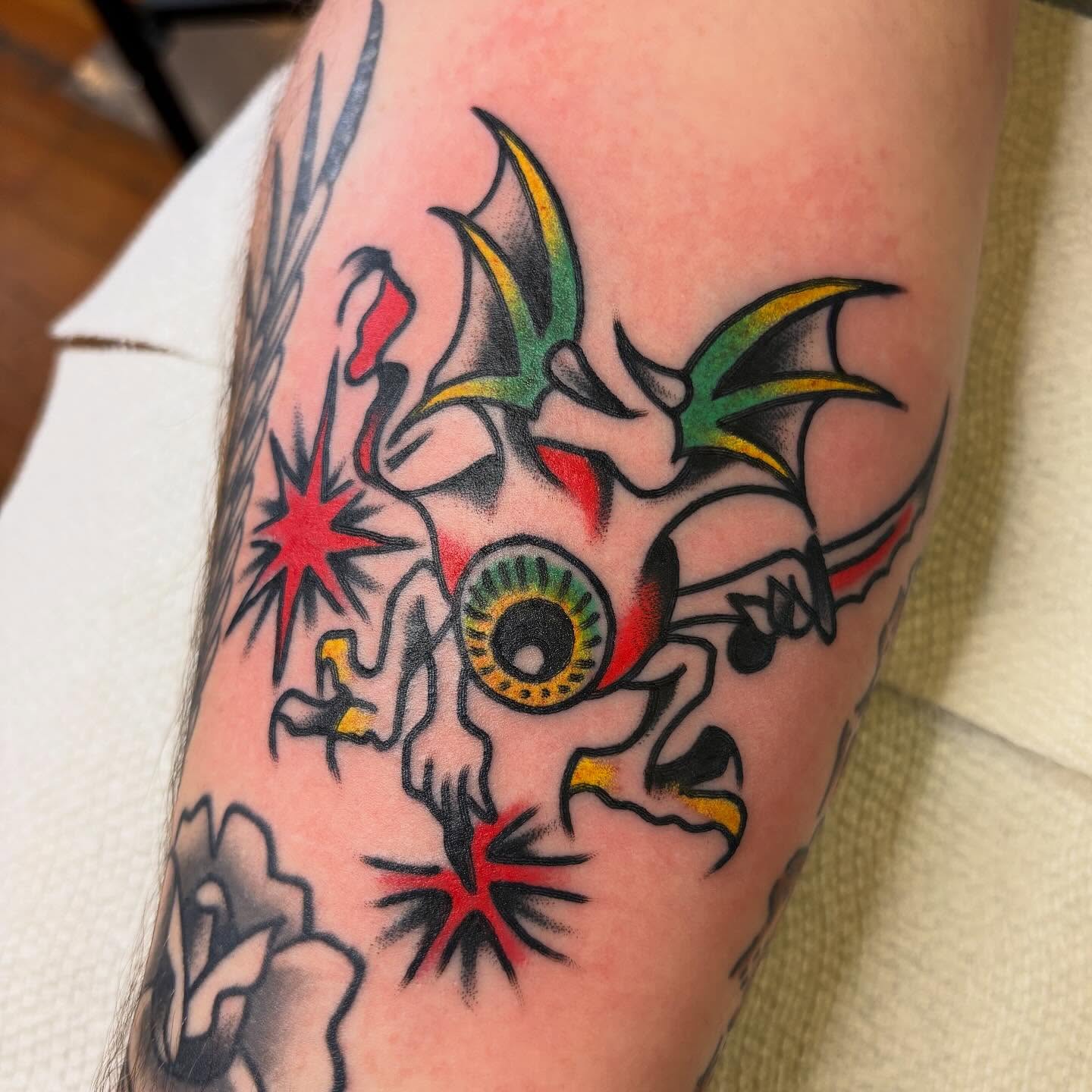 Tattoo by @mishkatraditional — american_traditional