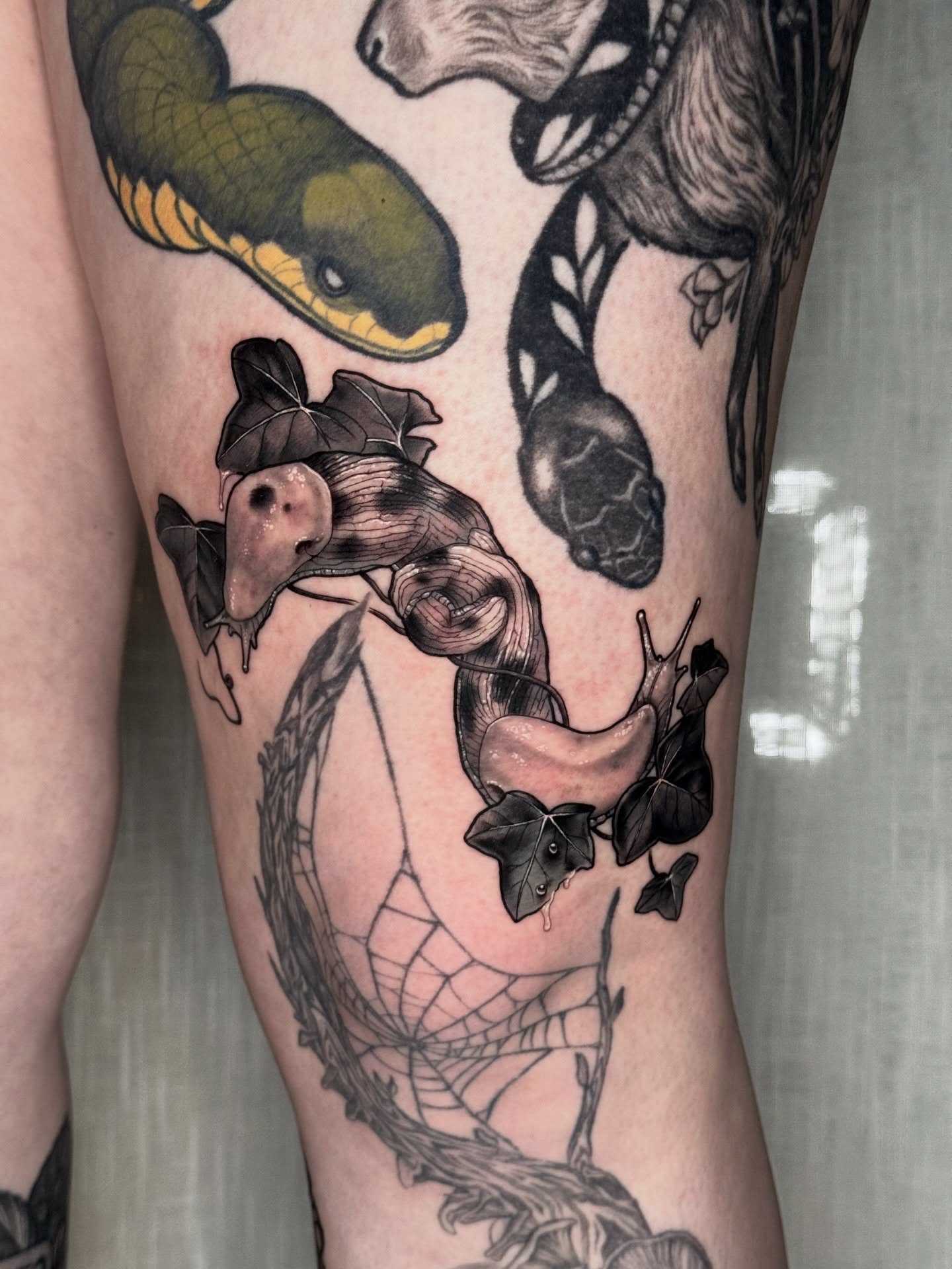 Tattoo by @catherineterlop โ black_and_grey, realism