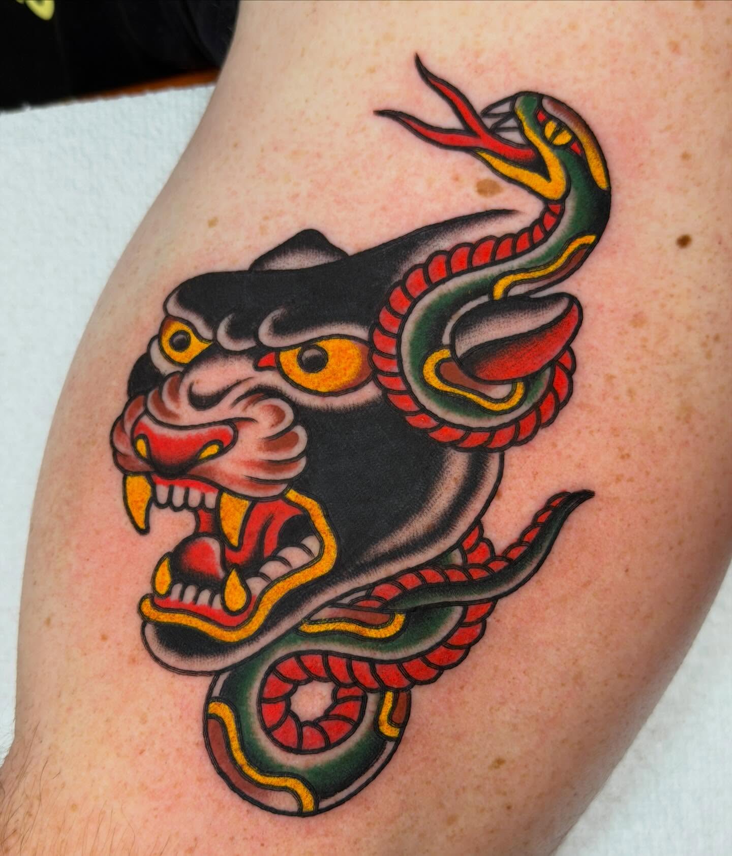 Tattoo by @sweetluketattoos — american_traditional