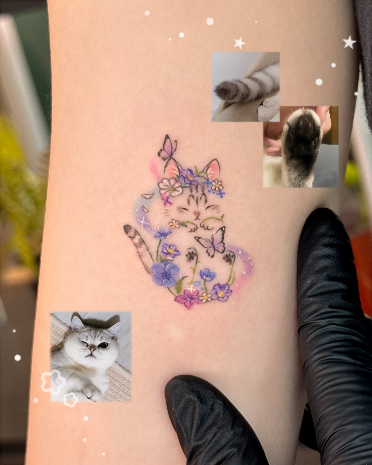 Tattoo by @leesun_tattoo — watercolor, new_school